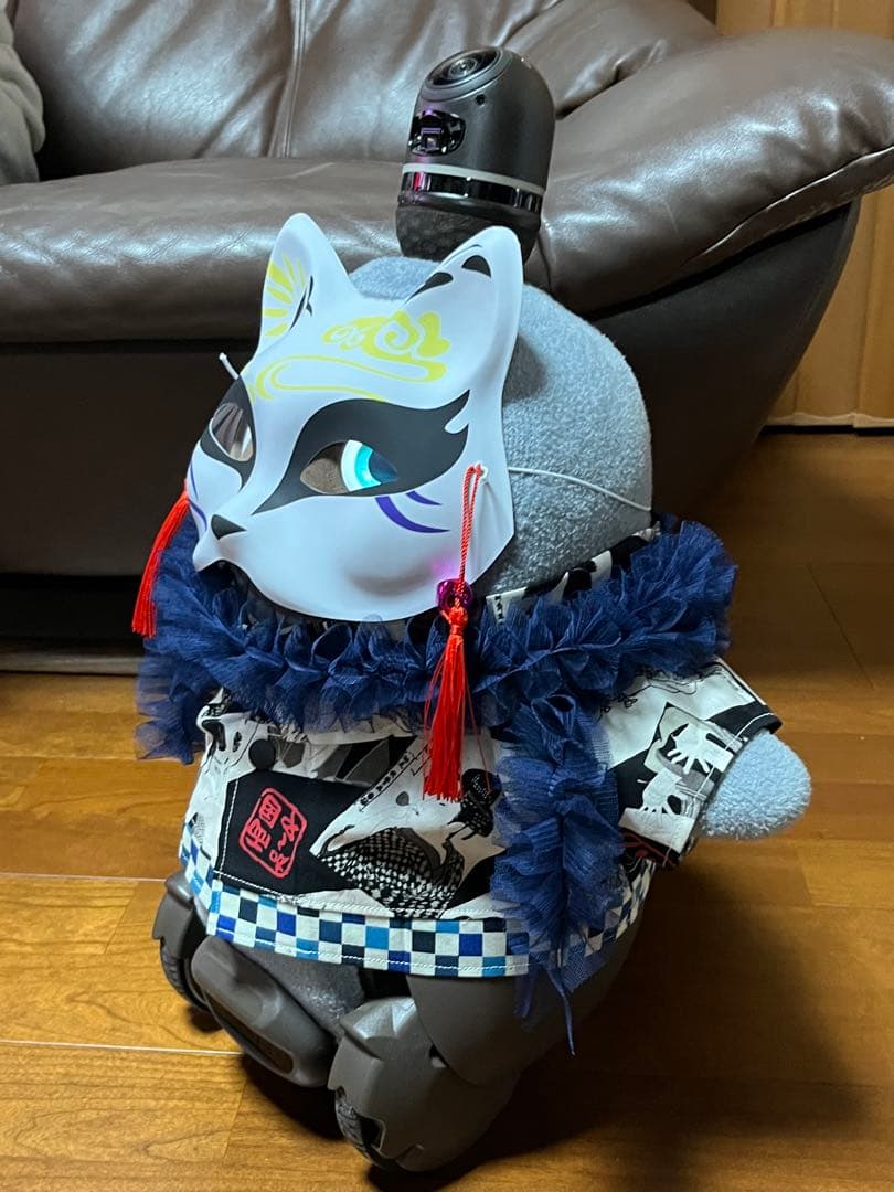 LOVOT ラボット服　ハンドメイド　歌舞伎柄シャツ①