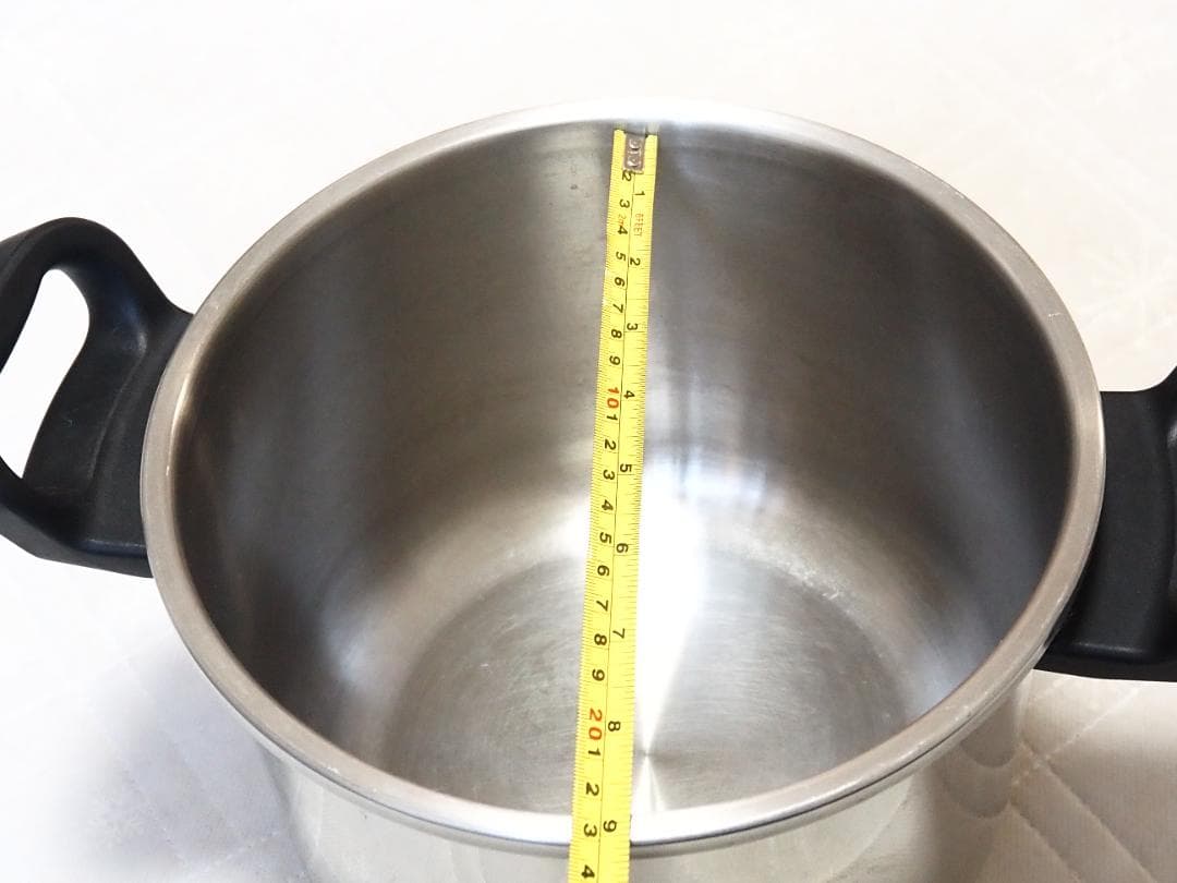 【美品】T-fal クリプソ 圧力鍋　6L 　口径22cm