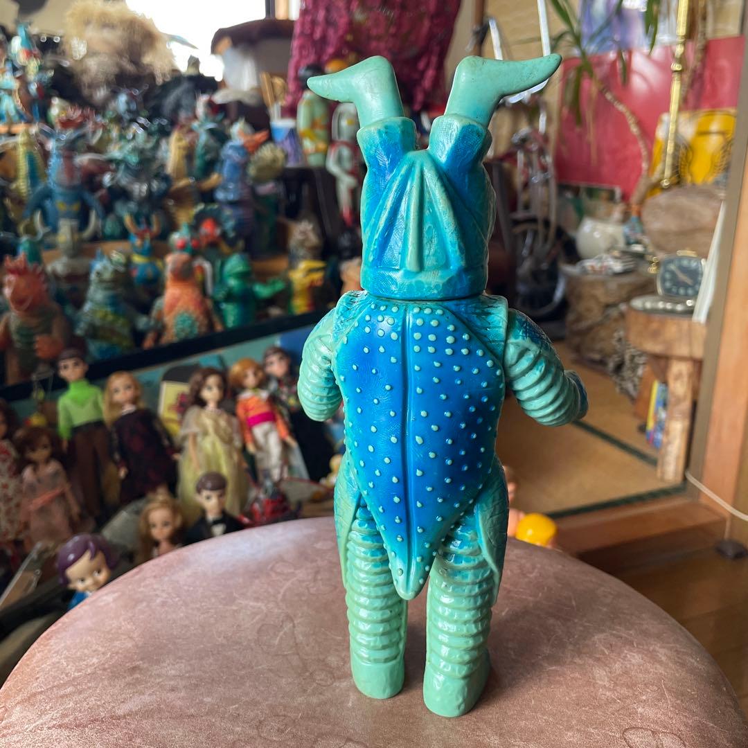 当時物　ゼットン　スタンダードサイズ　ブルマーク　ウルトラマン　ソフビ