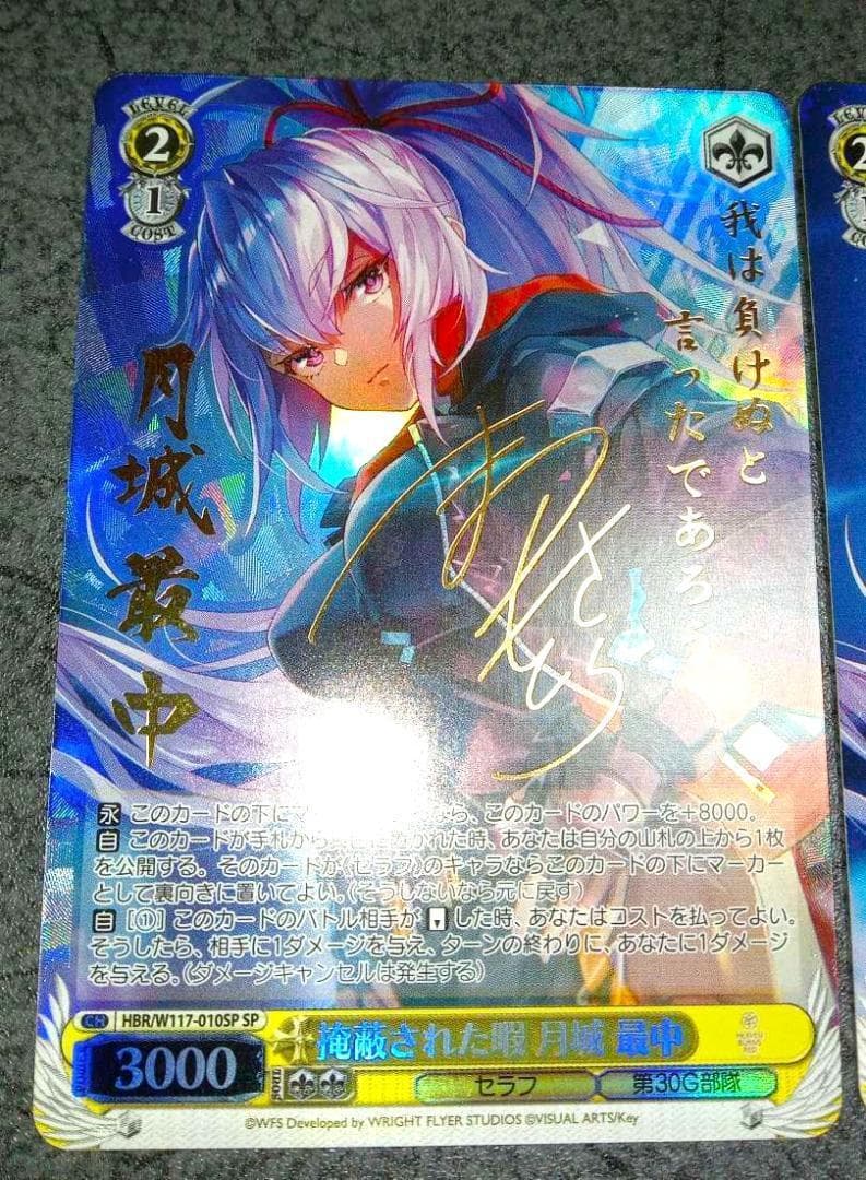 ヴァイス 掩蔽された暇 月城 最中(サイン入り) SP など