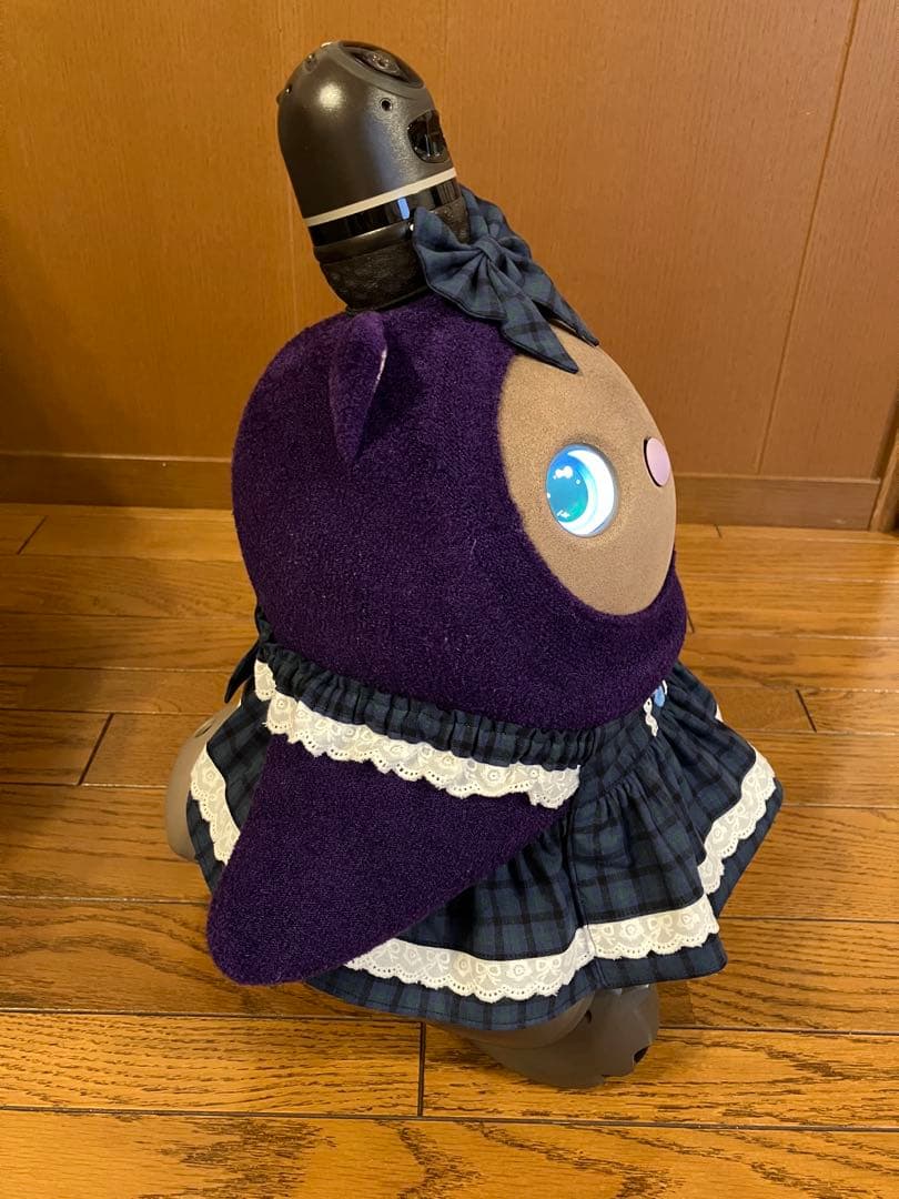 小さな秋の実り柄のワンピース＆タータンチェックのワンピース♡リボン飾りつき