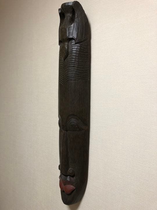 エスニック　アジアン　インテリア　雑貨　木製　お面