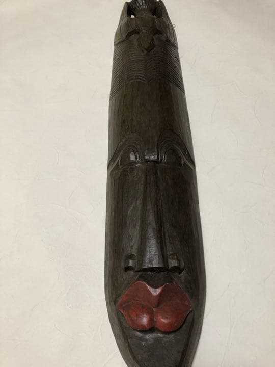 エスニック　アジアン　インテリア　雑貨　木製　お面