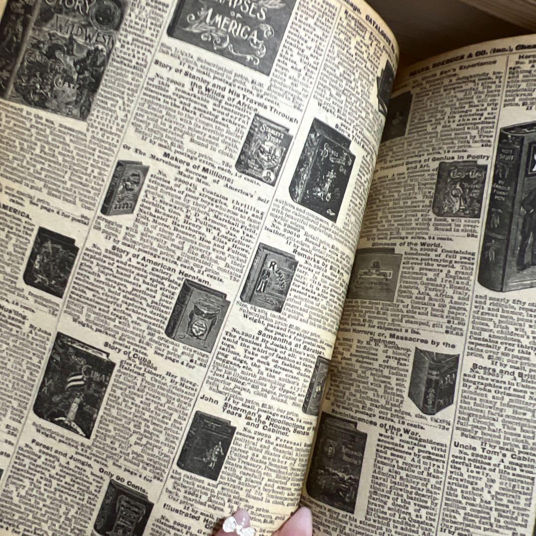 紙モノ コラージュ素材 シアーズ マルシェ袋 ジャンクジャーナル 大量まとめ売り