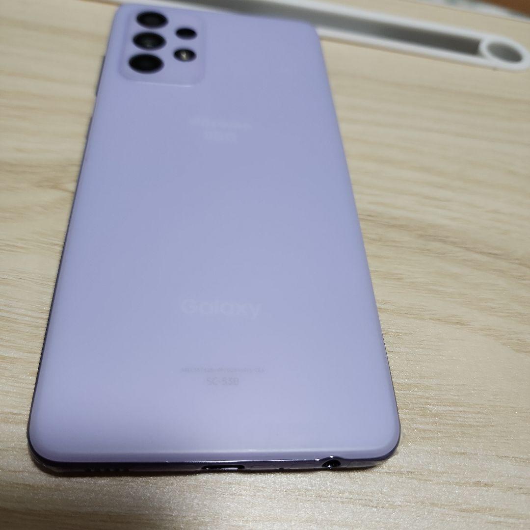 Galaxy A52　docomo SIMロック解除済み　 液晶文字焼けあり
