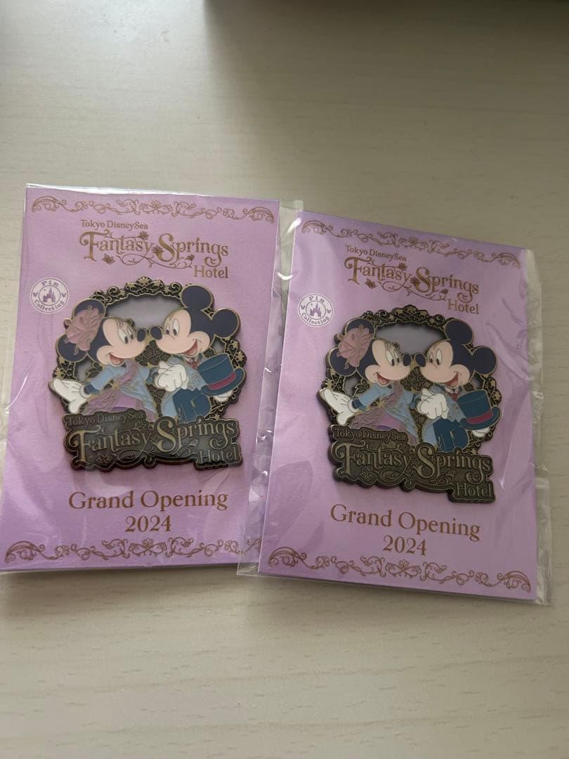 ファンタジースプリングスホテル　ピンバッジ