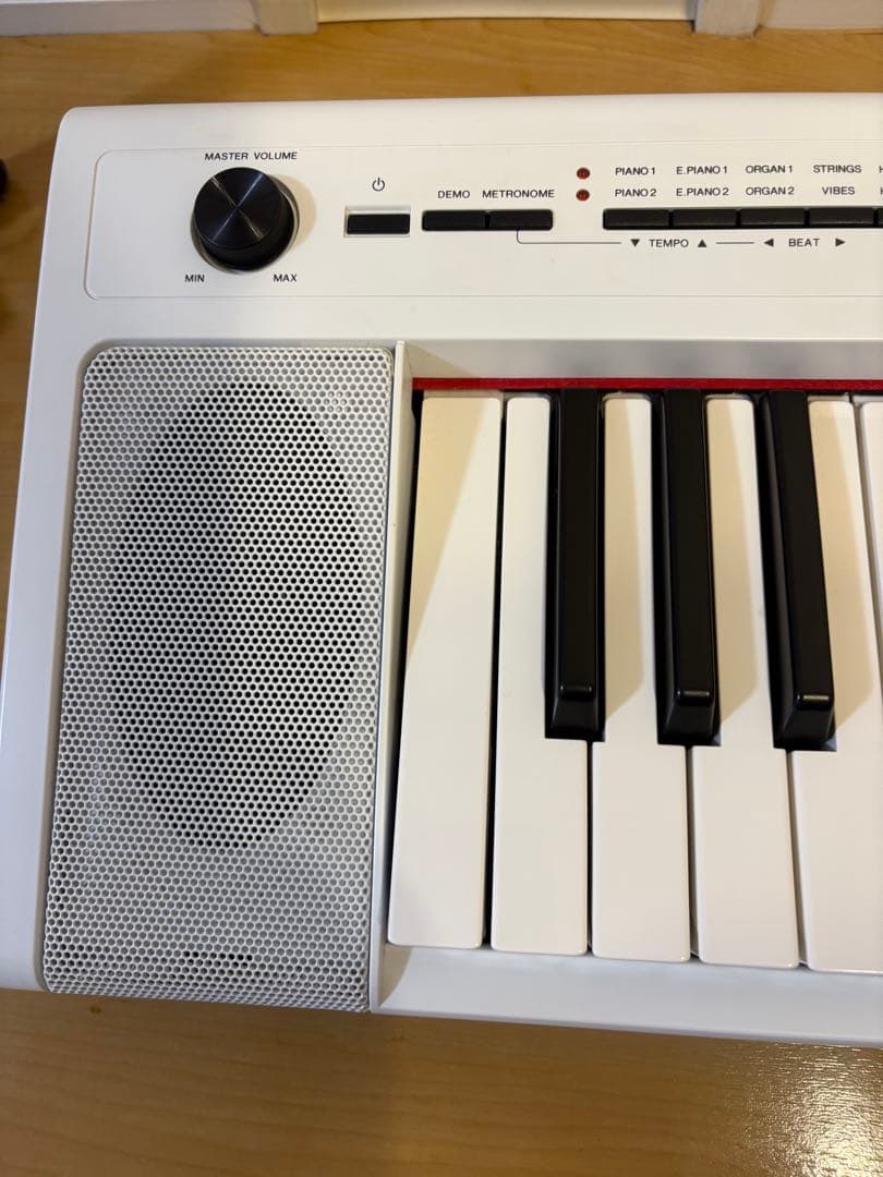 ヤマハYAMAHA piaggero NP-32 ホワイト スタンド・保証書付き