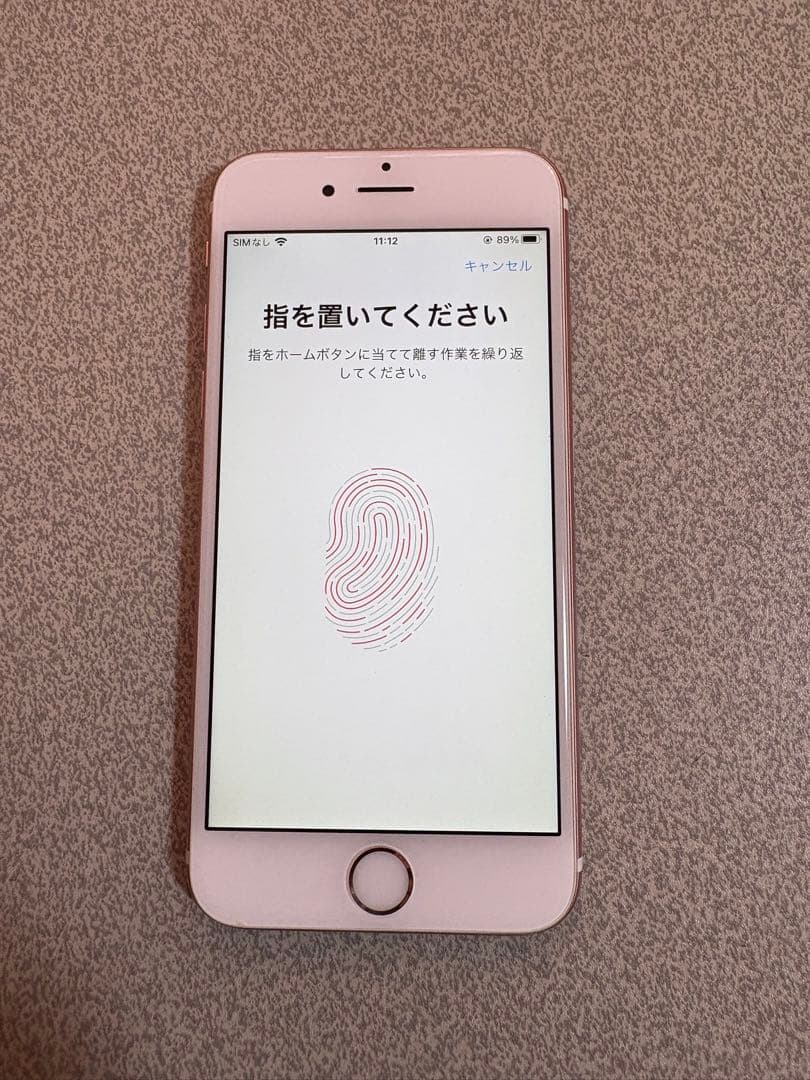 iPhone6s ローズゴールド 128GB 96%