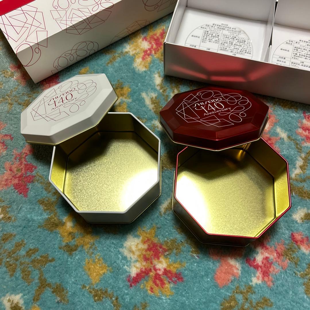 資生堂パーラー 資生堂 140th 創立記念 非売品 缶