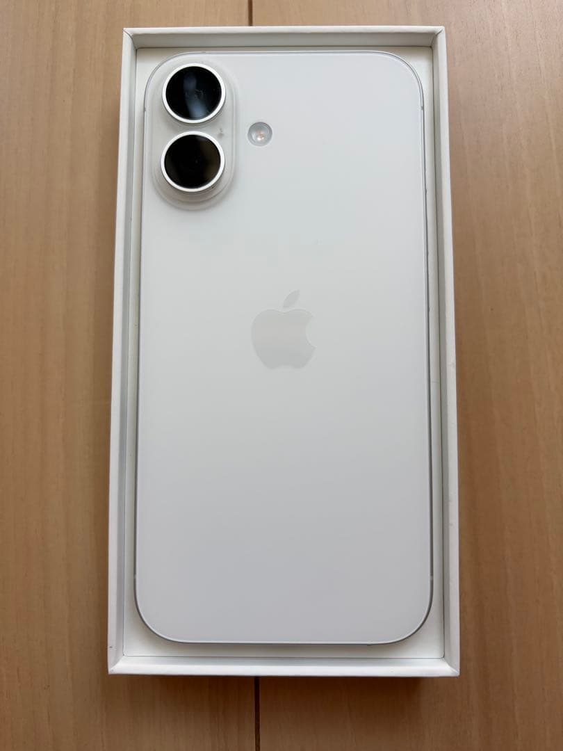 iPhone 16 ホワイト 本体 128GB SIMフリー