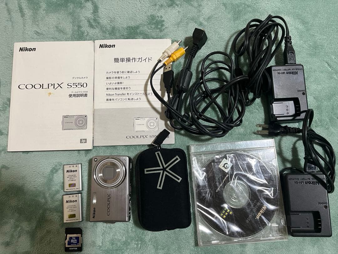 【美品】Nikon COOLPIX S550 デジタルカメラ