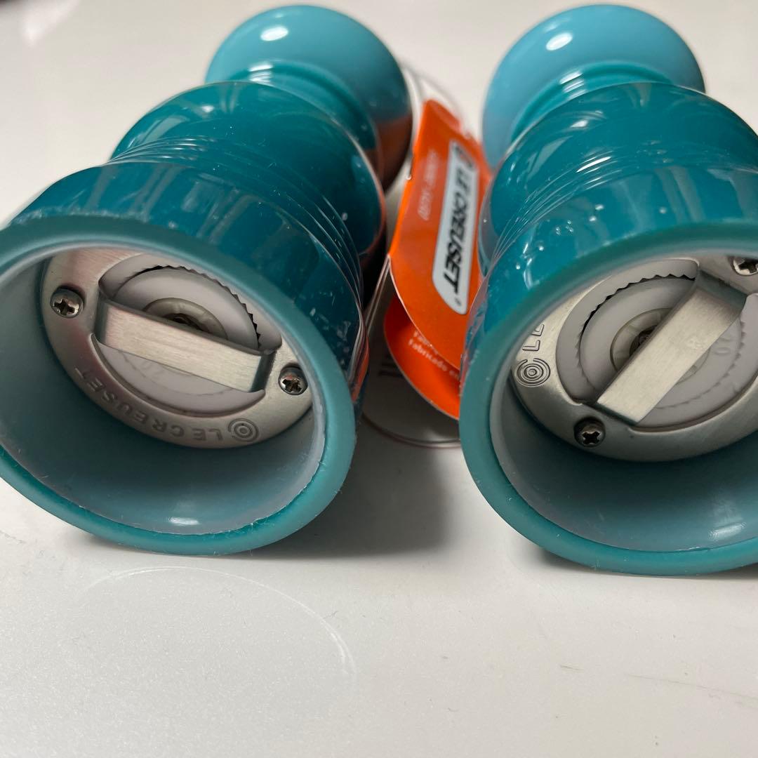 LE CREUSET ターコイズ ペッパーミル ソルトミルセット