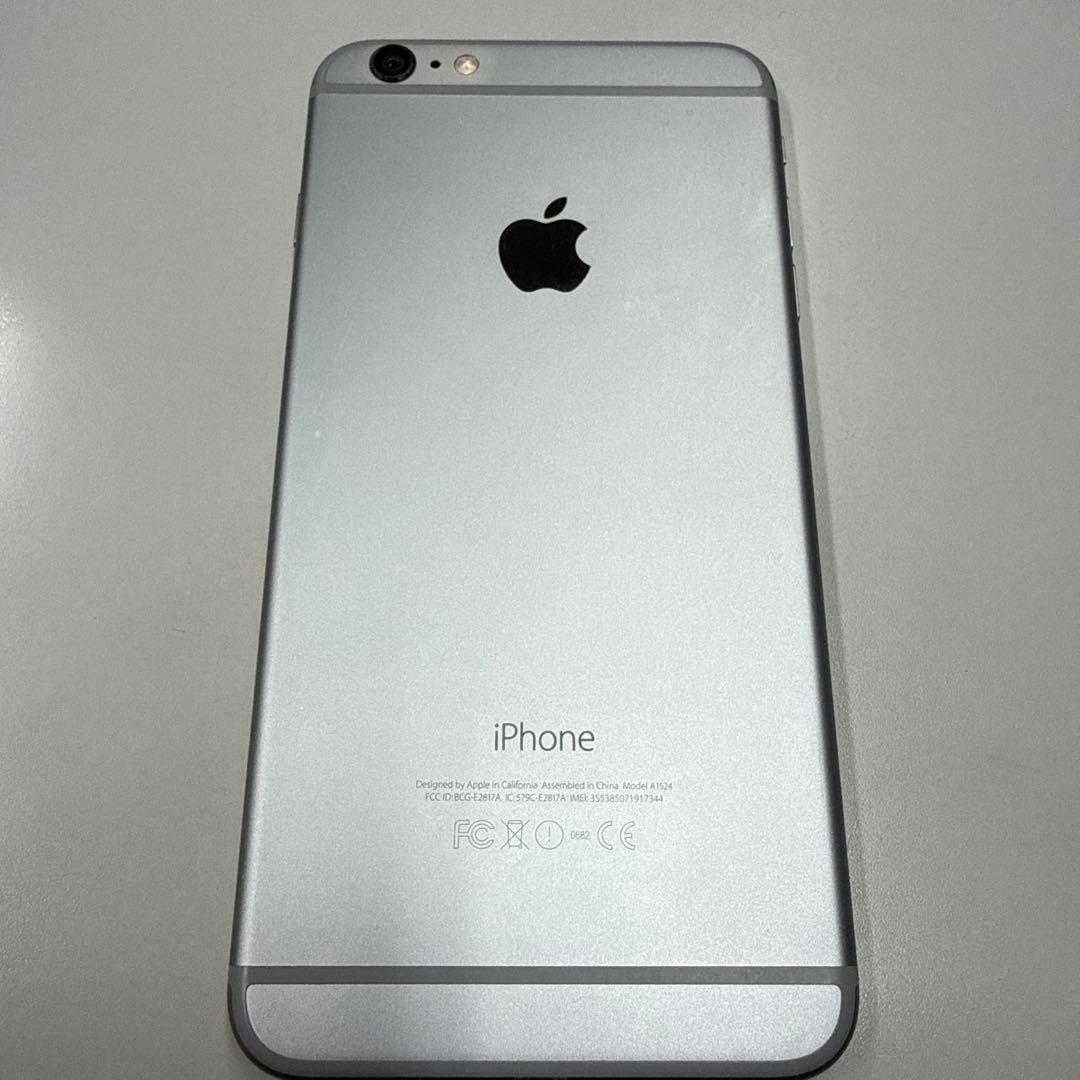 Apple iPhone 6 Plus シルバー 本体 バッテリー100％