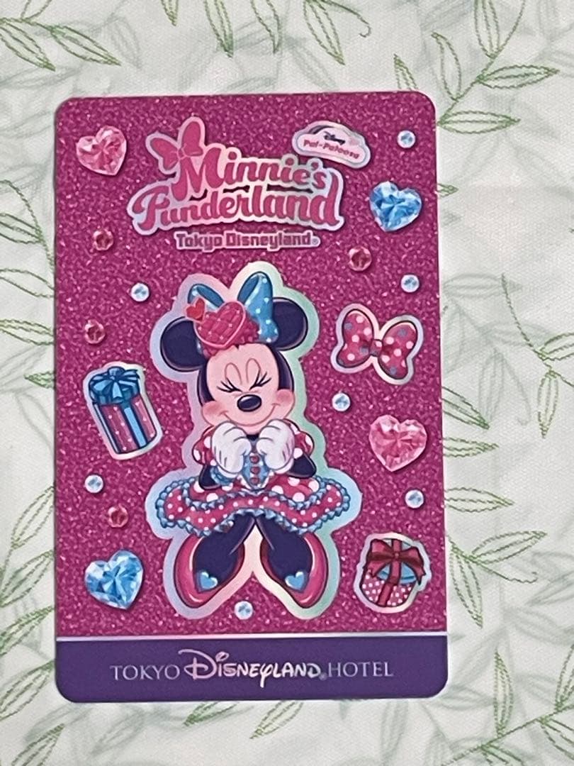 ミニー　パルパル　ファンダーランド　ディズニーランドホテル　ルームキー　ケース他
