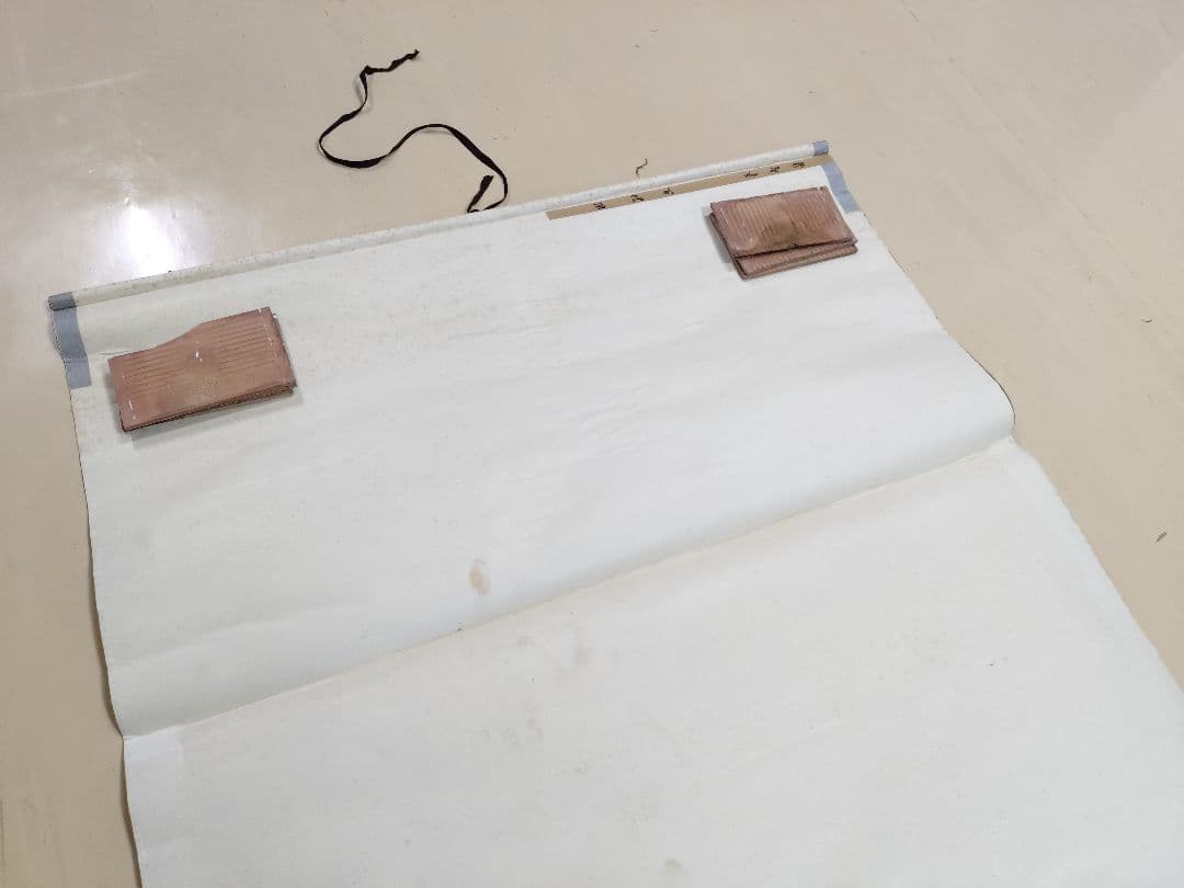 A*e様 蘿堅当 百蝶図 掛軸 中国画 花と蝶