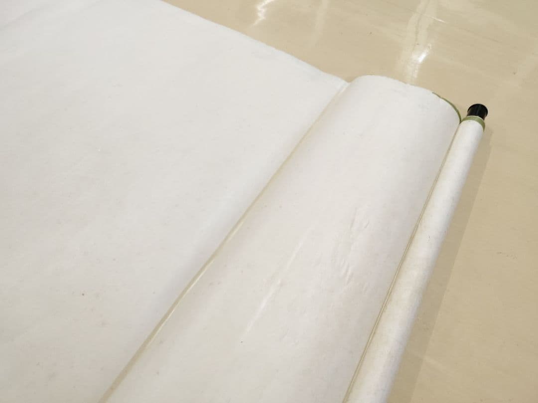 A*e様 蘿堅当 百蝶図 掛軸 中国画 花と蝶