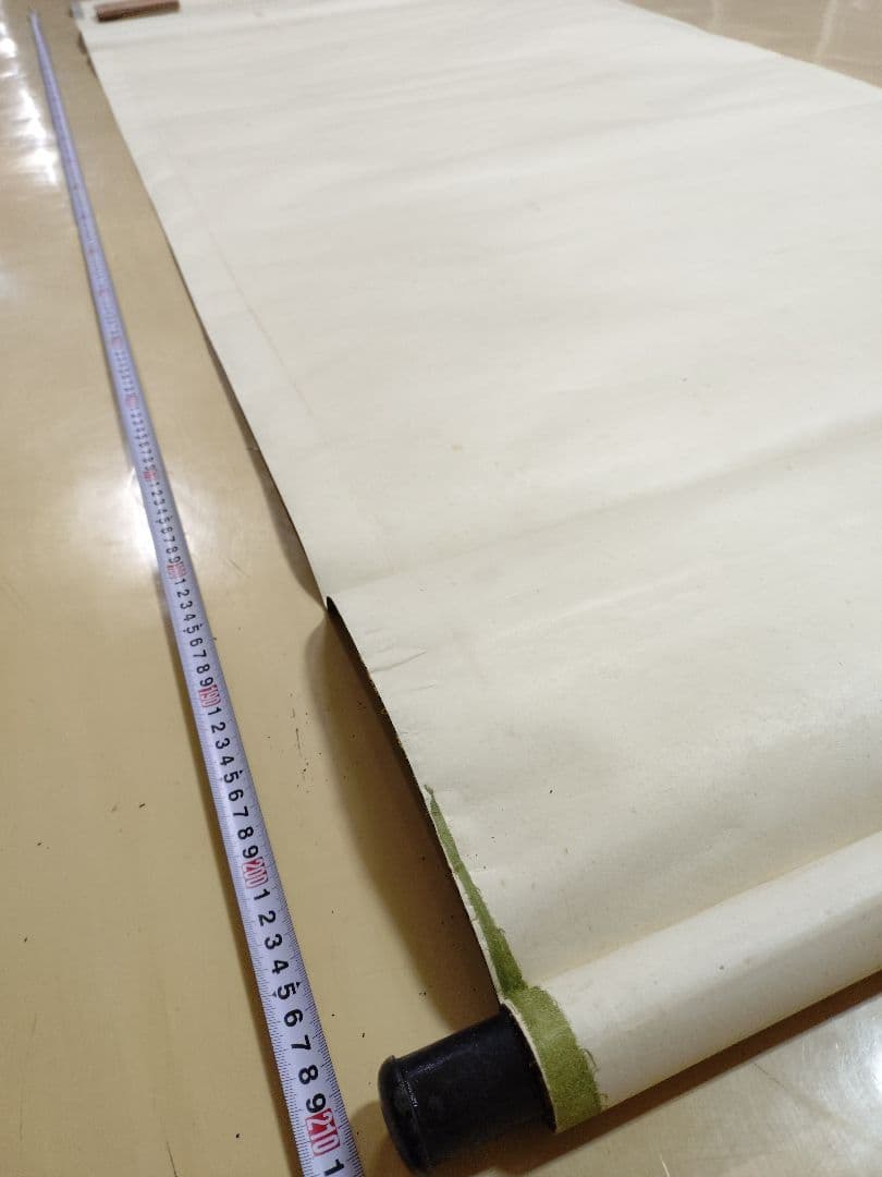 A*e様 蘿堅当 百蝶図 掛軸 中国画 花と蝶