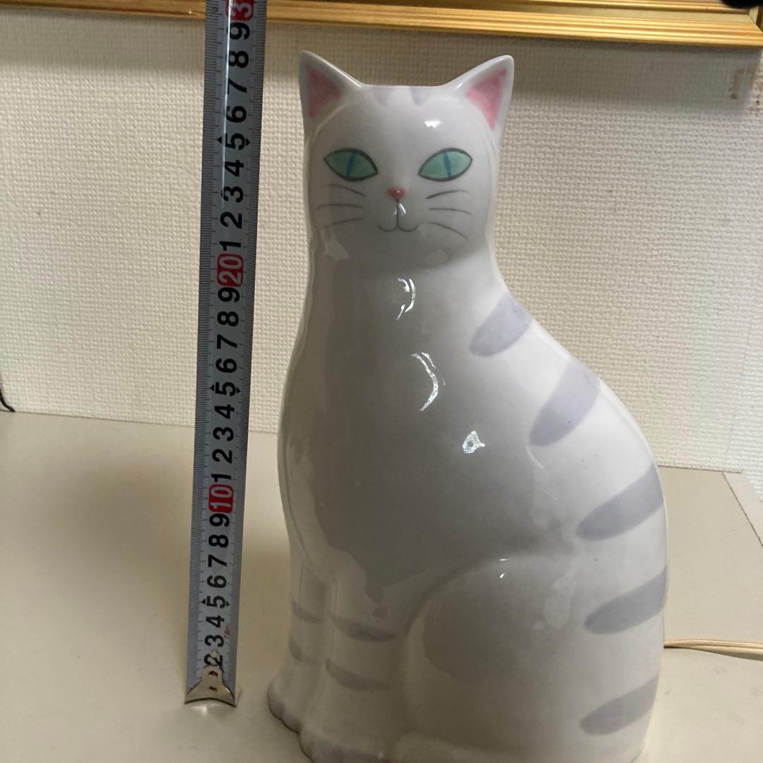 内藤ルネ　猫型卓上ランプ