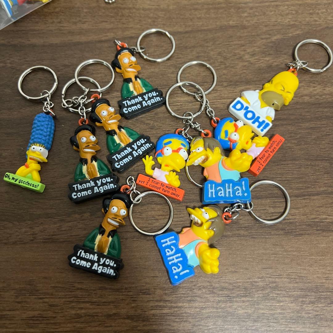 The simpsons シンプソンズ フィギュア キーホルダー
