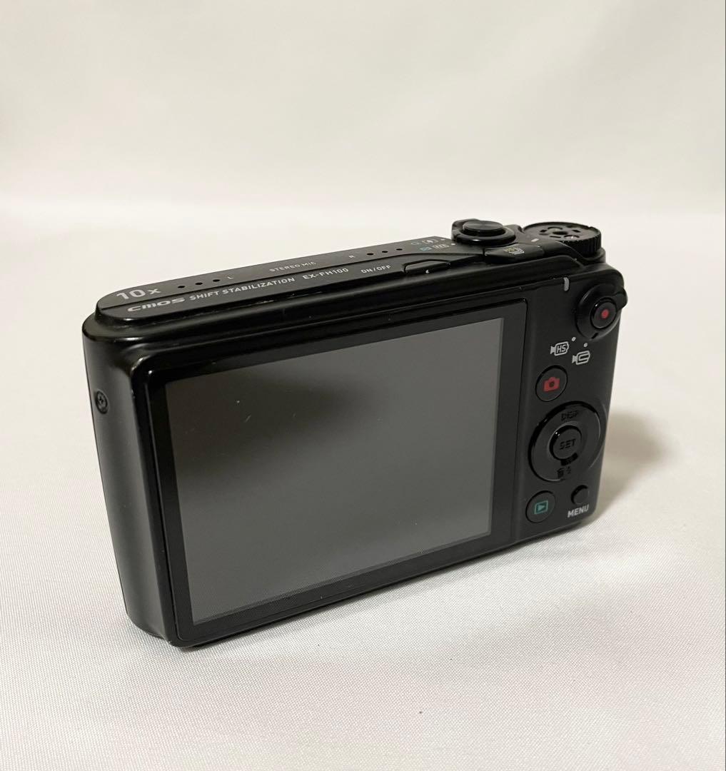 【完動品】CASIO EXILIM EX-FH100 デジタルカメラ 動作確認済