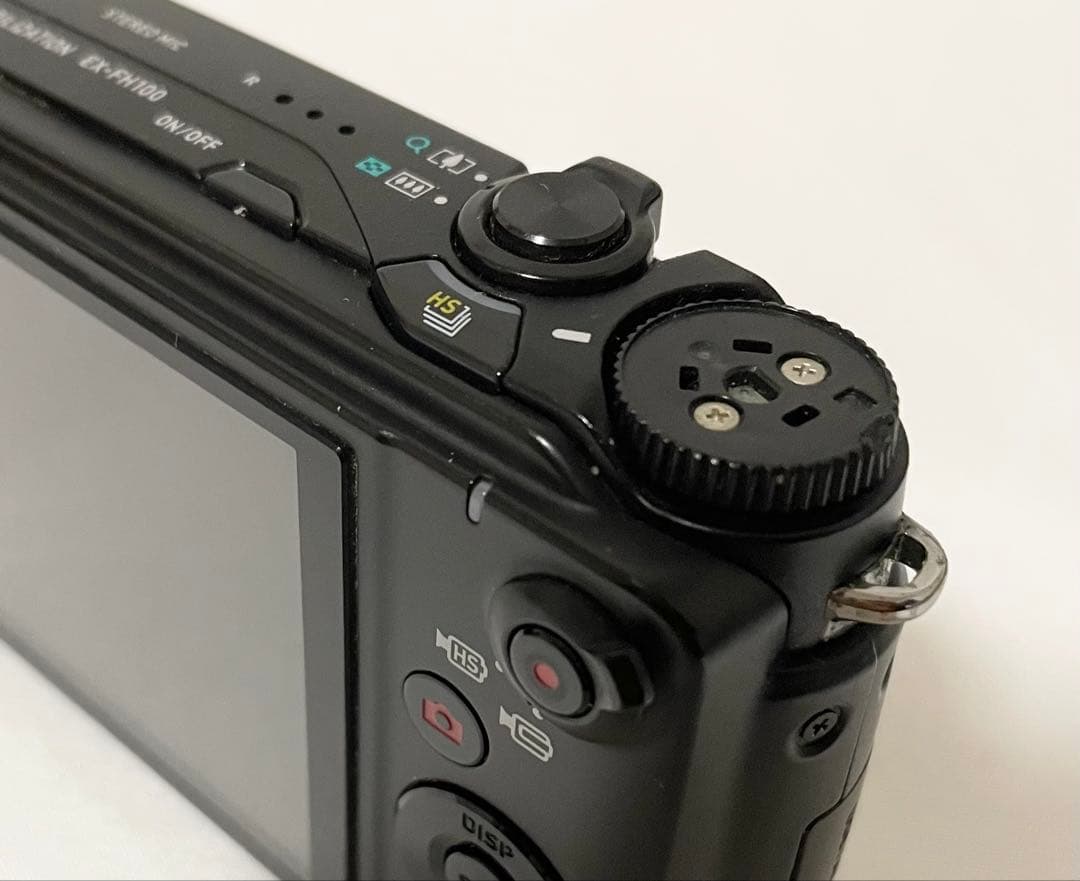 【完動品】CASIO EXILIM EX-FH100 デジタルカメラ 動作確認済