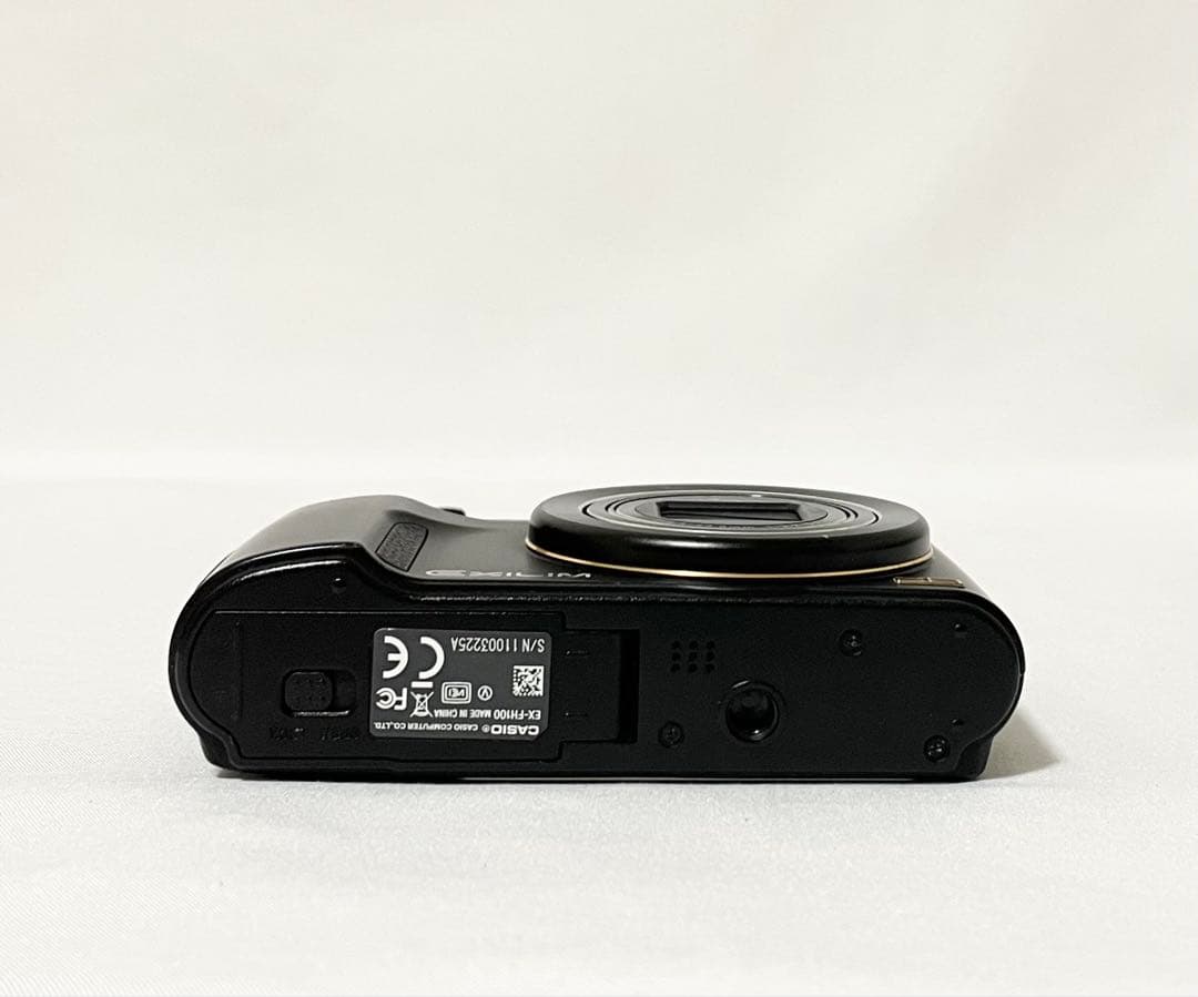 【完動品】CASIO EXILIM EX-FH100 デジタルカメラ 動作確認済