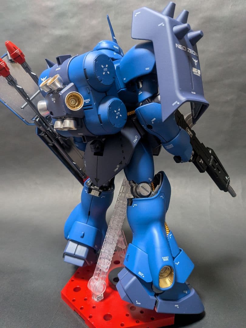 完成品 ガンプラ MG AMS-119 ギラ・ドーガ レズン・シュナイダー機