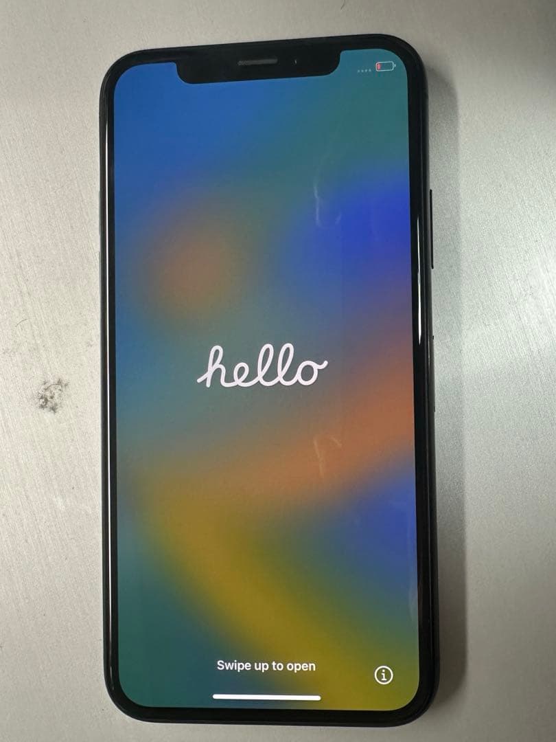 Apple iPhone X 64GB （動作不良）