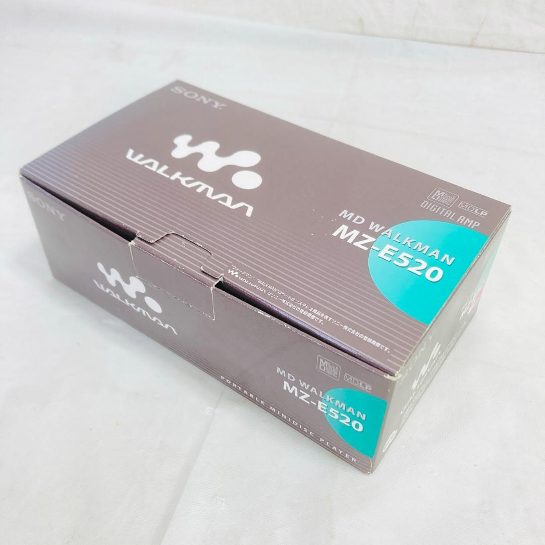 SONY MDウォークマン 元箱 リモコン イヤホン MZ-E520 ソニー