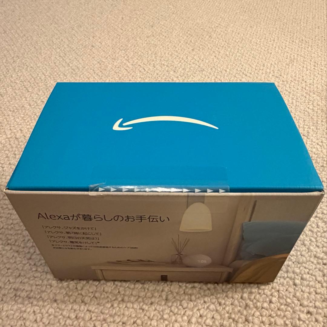 【新品】echo dot with clock 第4世代　ホワイト アレクサ