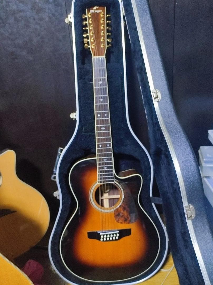 希少美品 Morris ランブラー12弦 WA908-12 ハカランダバック