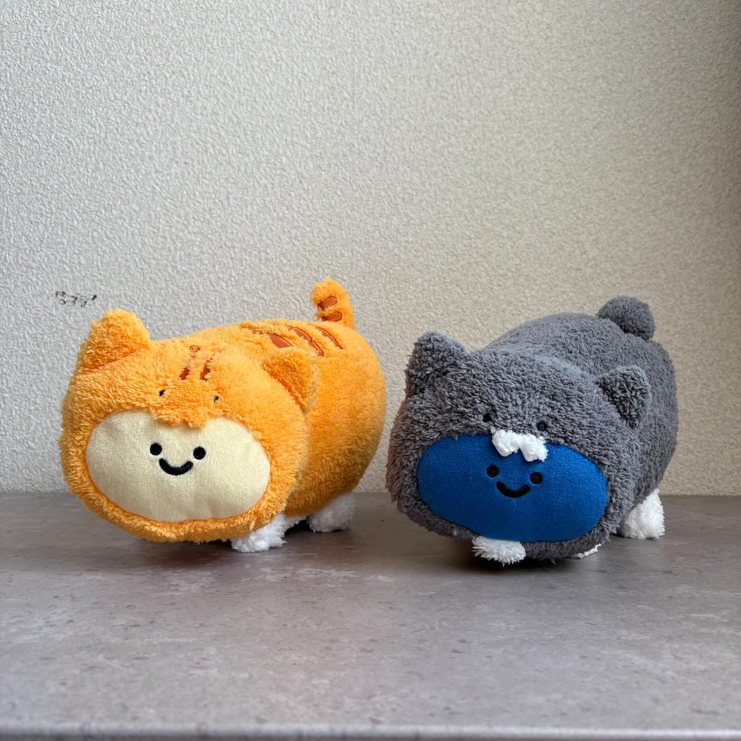 【新品セット】お文具といっしょ お文具さん プリンさん ぬいぐるみ XL ②