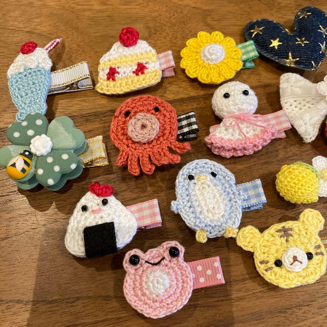 果報者様ご確認用☆ベビーヘアクリップ