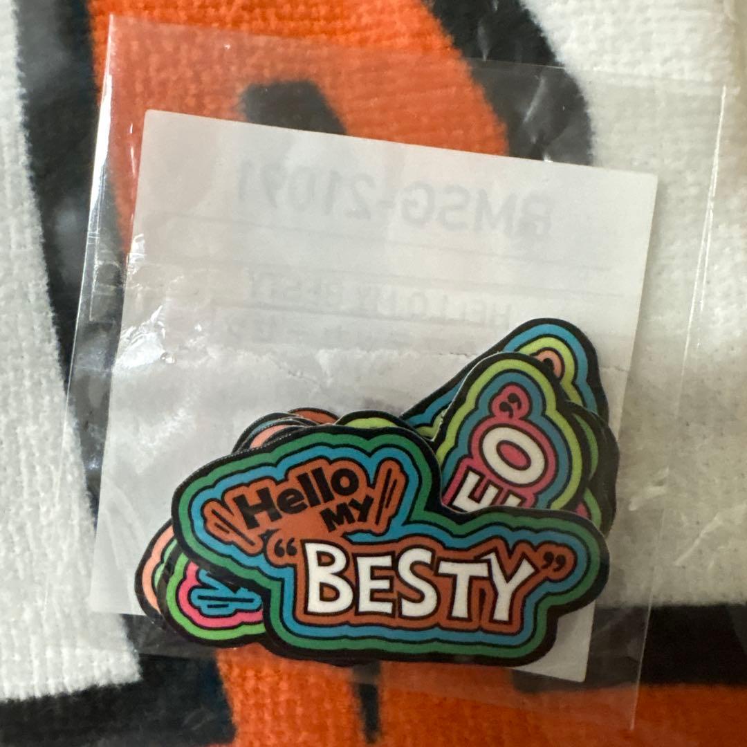 BE:FIRST HELLO MY BESTY タオル ステッカーセット