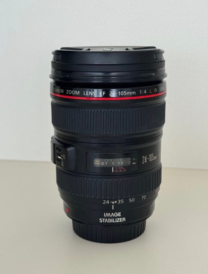 Canon EF24-105mm F4L IS USM 美品 フード付