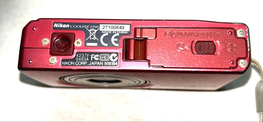 【現品限り】Nikon COOLPIX S510& OLYMPUS μ-7000