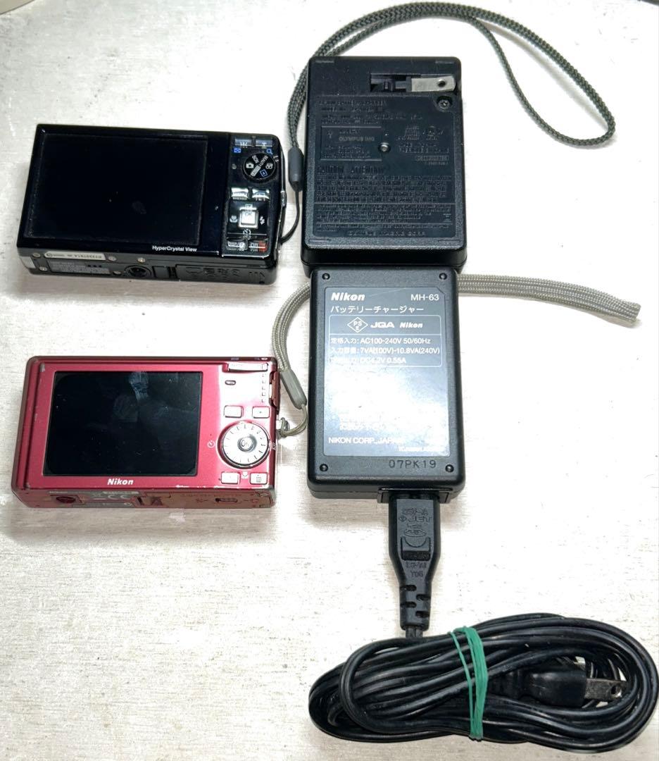 【現品限り】Nikon COOLPIX S510& OLYMPUS μ-7000