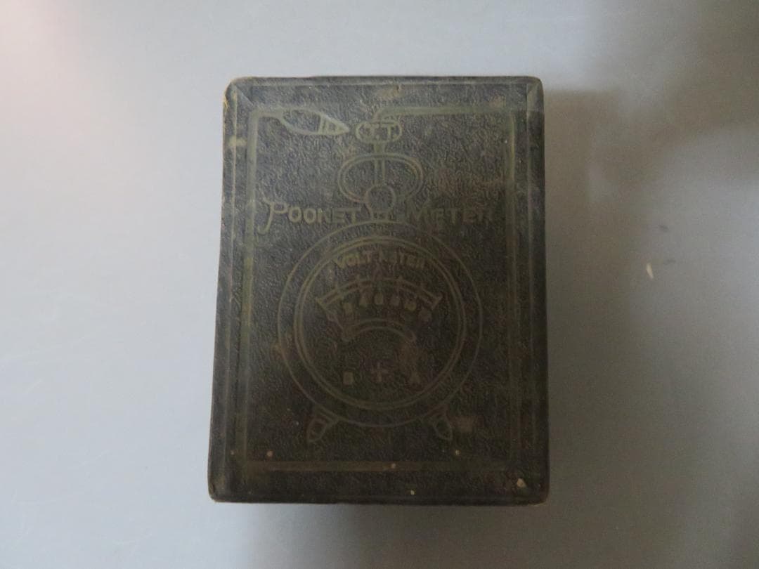 ◆245◆【レア】Vintage volt meter アナログボルトメータ－