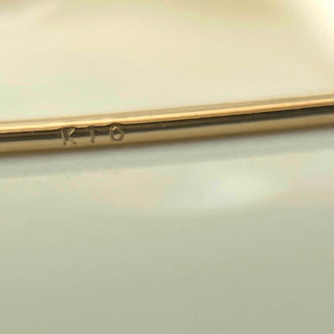 新品　K10　バロックアコヤパール. 8.5〜9.0mm ぶどうみたいなピアス