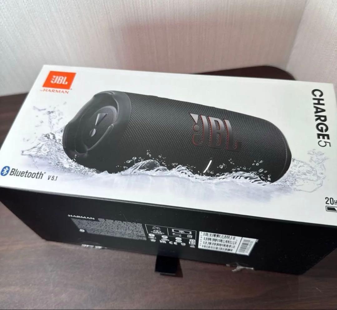 JBL CHARGE5 ブラック スピーカー ポータブル Charge5