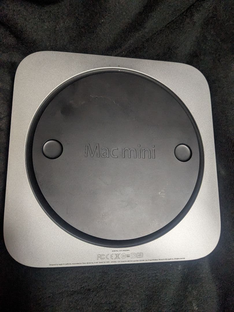 Mac mini 2012 i5メモリ8GB 新品SSD 128GB