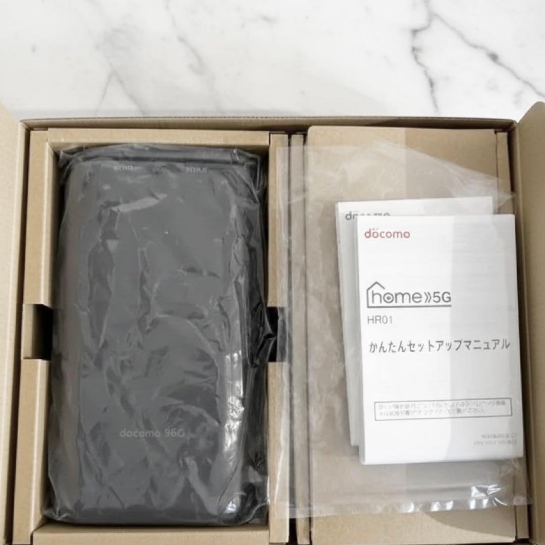 docomo 5Gルーター HR01 【楽天モバイル設定済み】