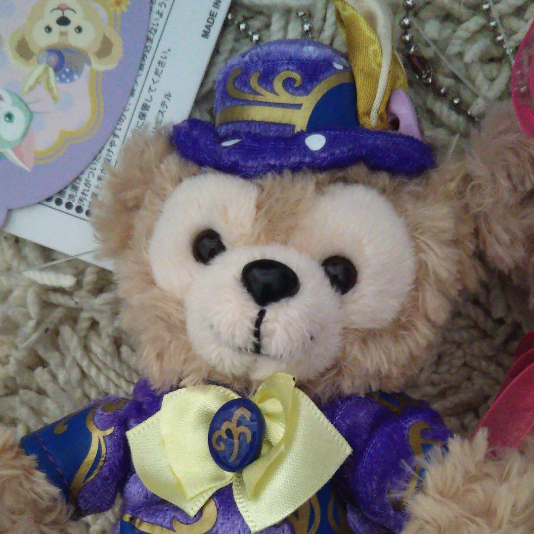 ダッフィー　2017 イースター　ぬいぐるみバッジ　3体セット　シェリーメイ