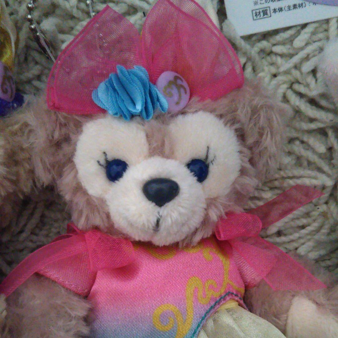 ダッフィー　2017 イースター　ぬいぐるみバッジ　3体セット　シェリーメイ