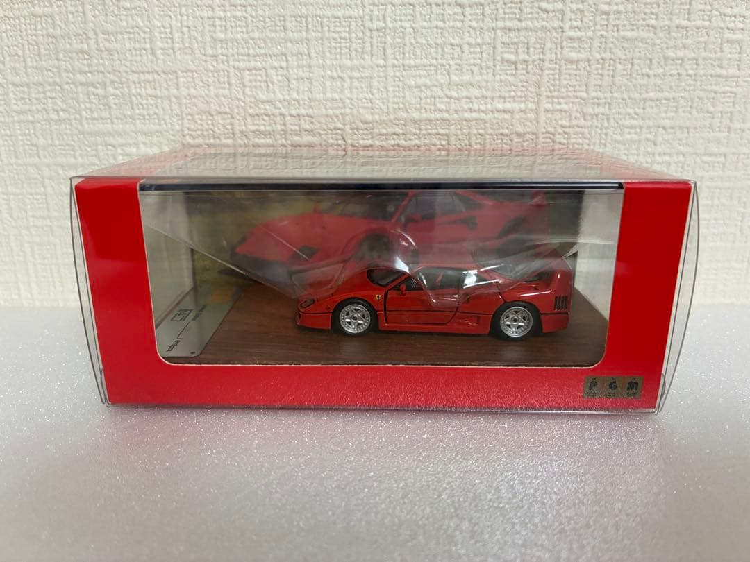 世界限定999台　 プライベートグッズモデル PGM 1/64 F40