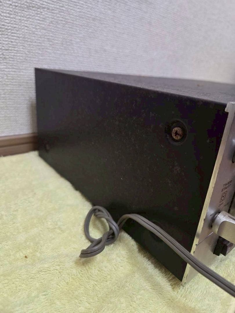 AKAI カセットデッキ シルバー