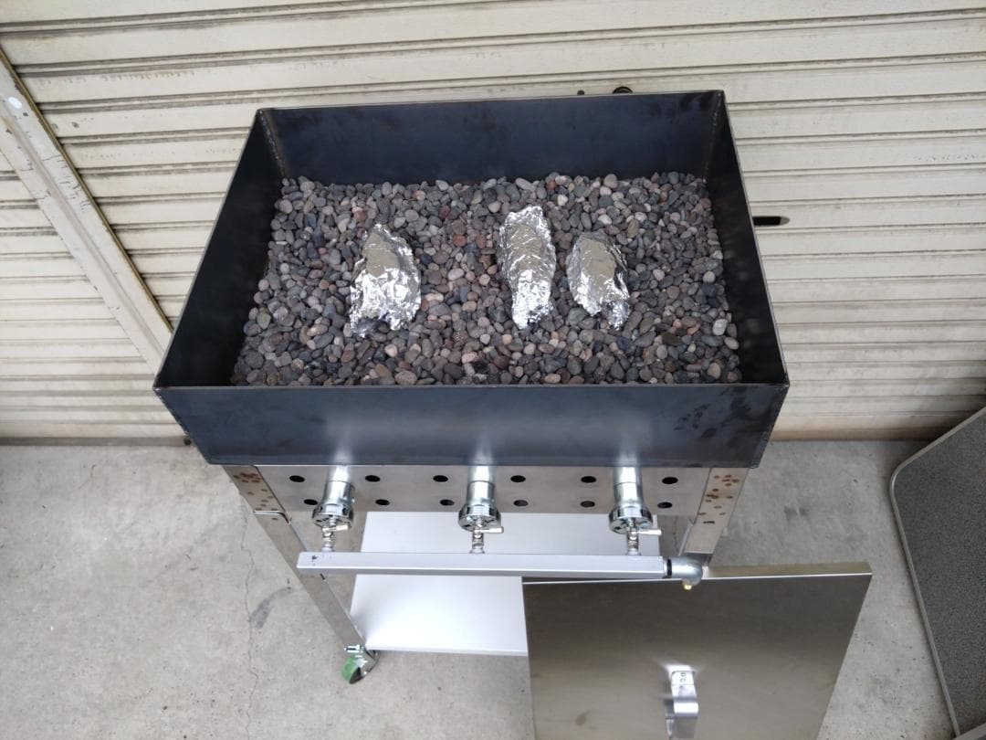 ネット専用品　石やきいも　ねっとり　ほくほく　いし焼き芋　プロパンガス用　専用台