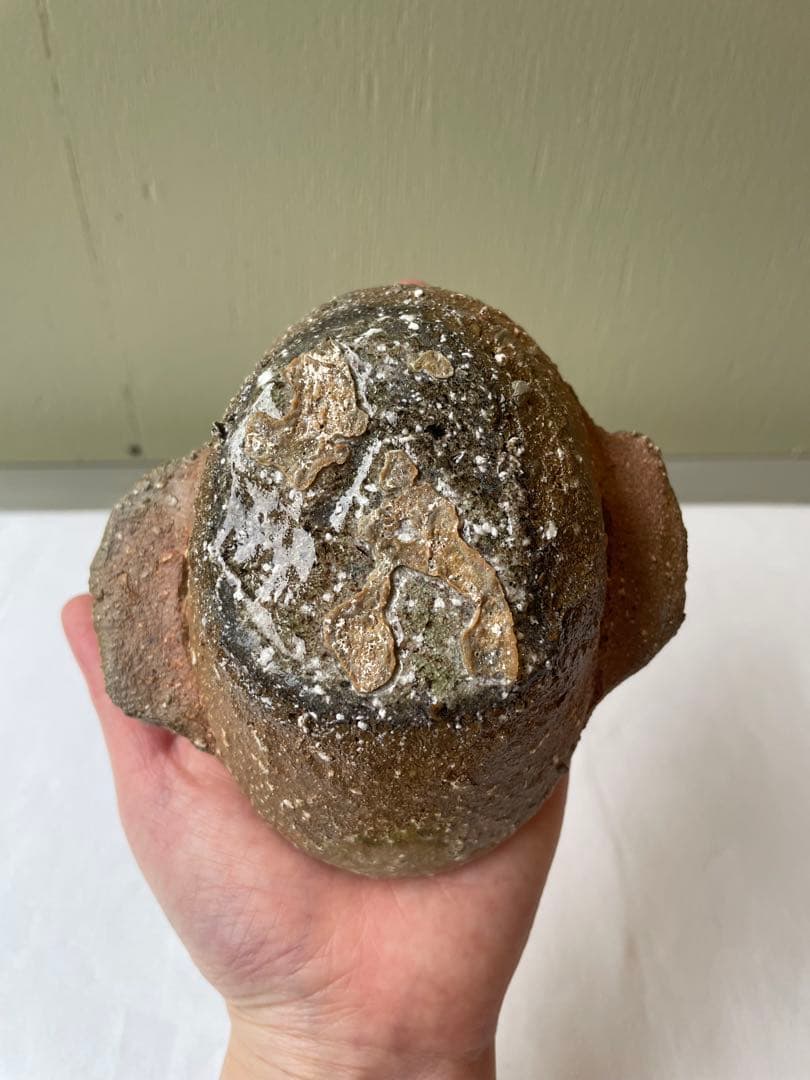 國吉清尚 作　白土　耳杯