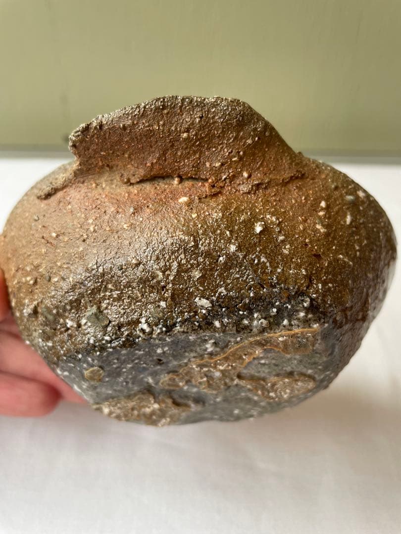 國吉清尚 作　白土　耳杯