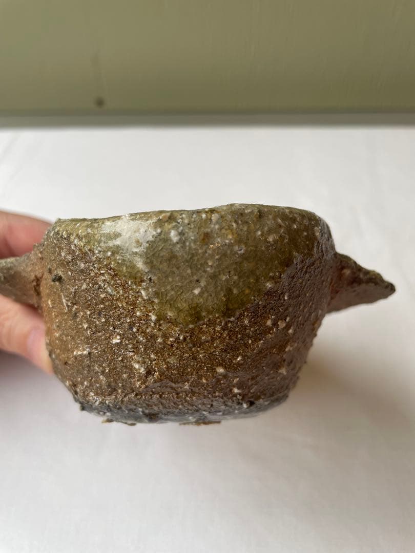 國吉清尚 作　白土　耳杯